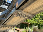 Chassis with Discharge Conveyor Rollers