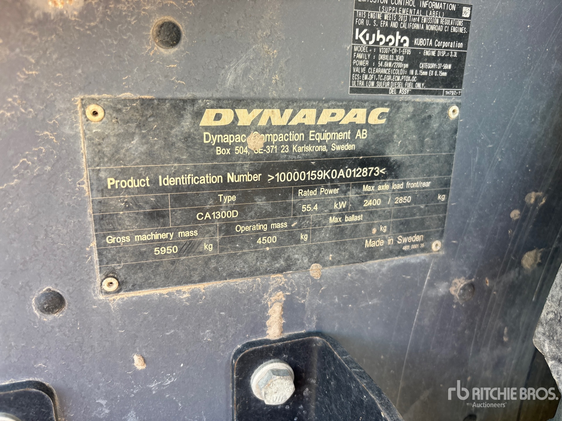 2014 Dynapac CA1300D