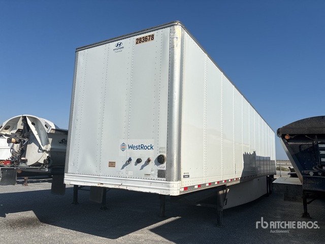 2017 Hyundai Vc2530152-ajs 53 Ft X 102 In T/a Van Trailer