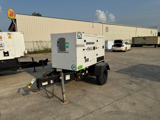 2018 (unverified) Doosan G25WDO-T4F Generator Set