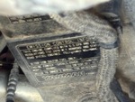 Engine with Emission Label