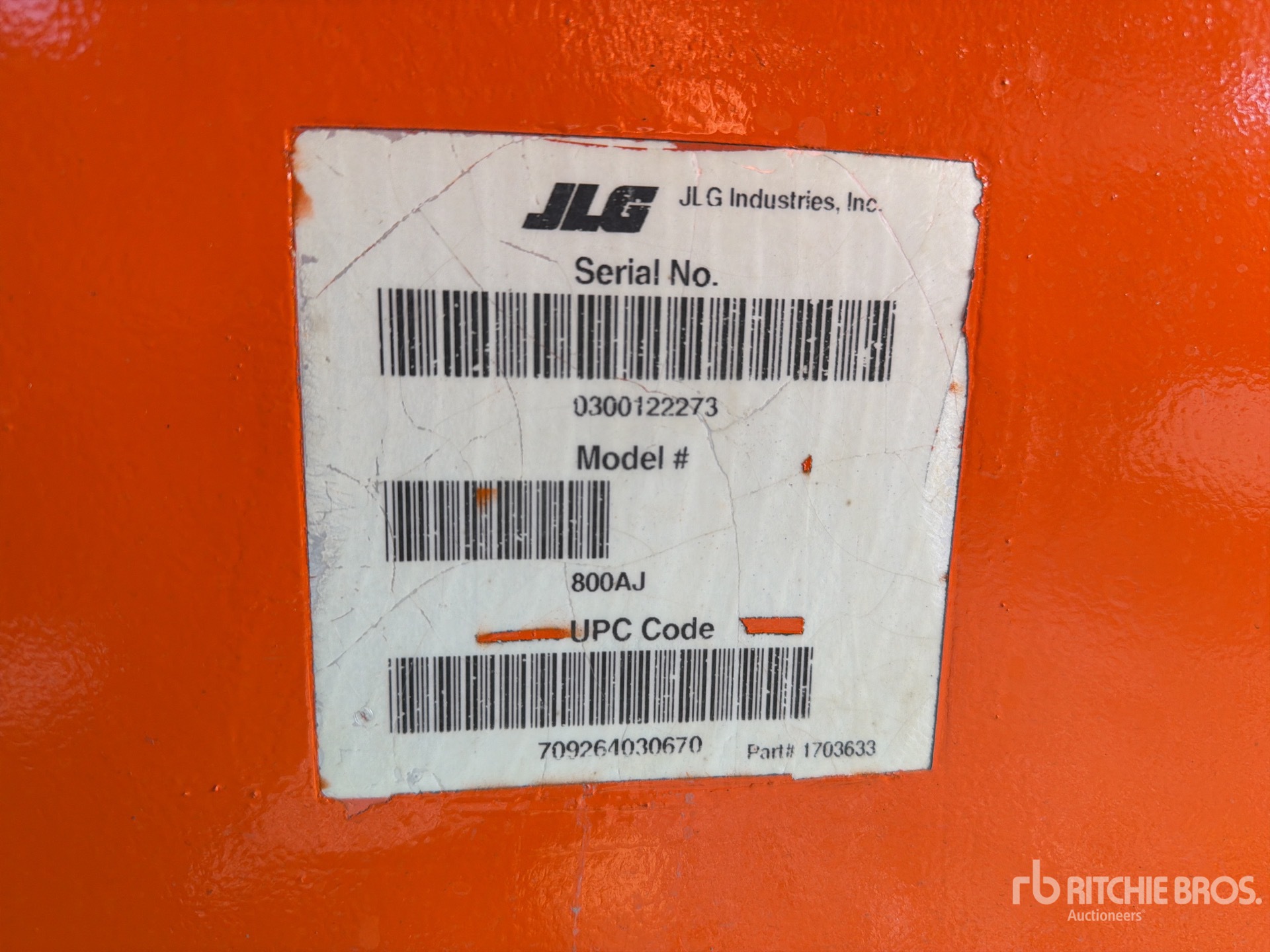 2008 JLG 800 AJ