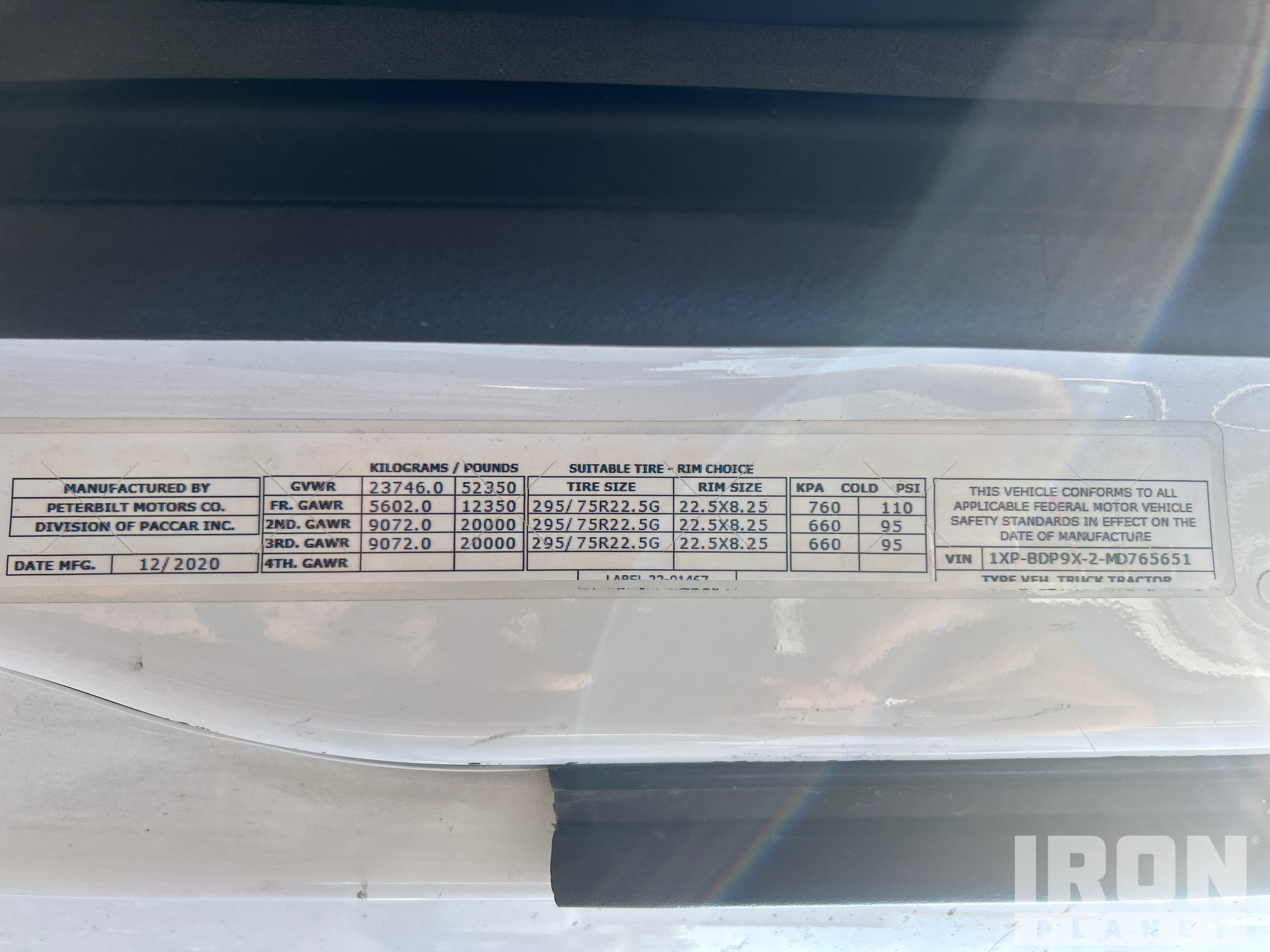 2021 Peterbilt 579