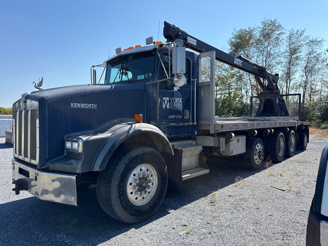 USTC Straight Boom on 1995 Kenworth T800 10x4 Boom Truck (Inoperable) USTC Straight Boom on 1995 Kenworth T800 10x4 Boom Truck (Inoperable)