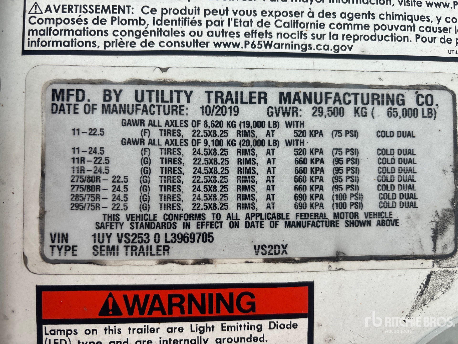 2020 Utility VS2DX
