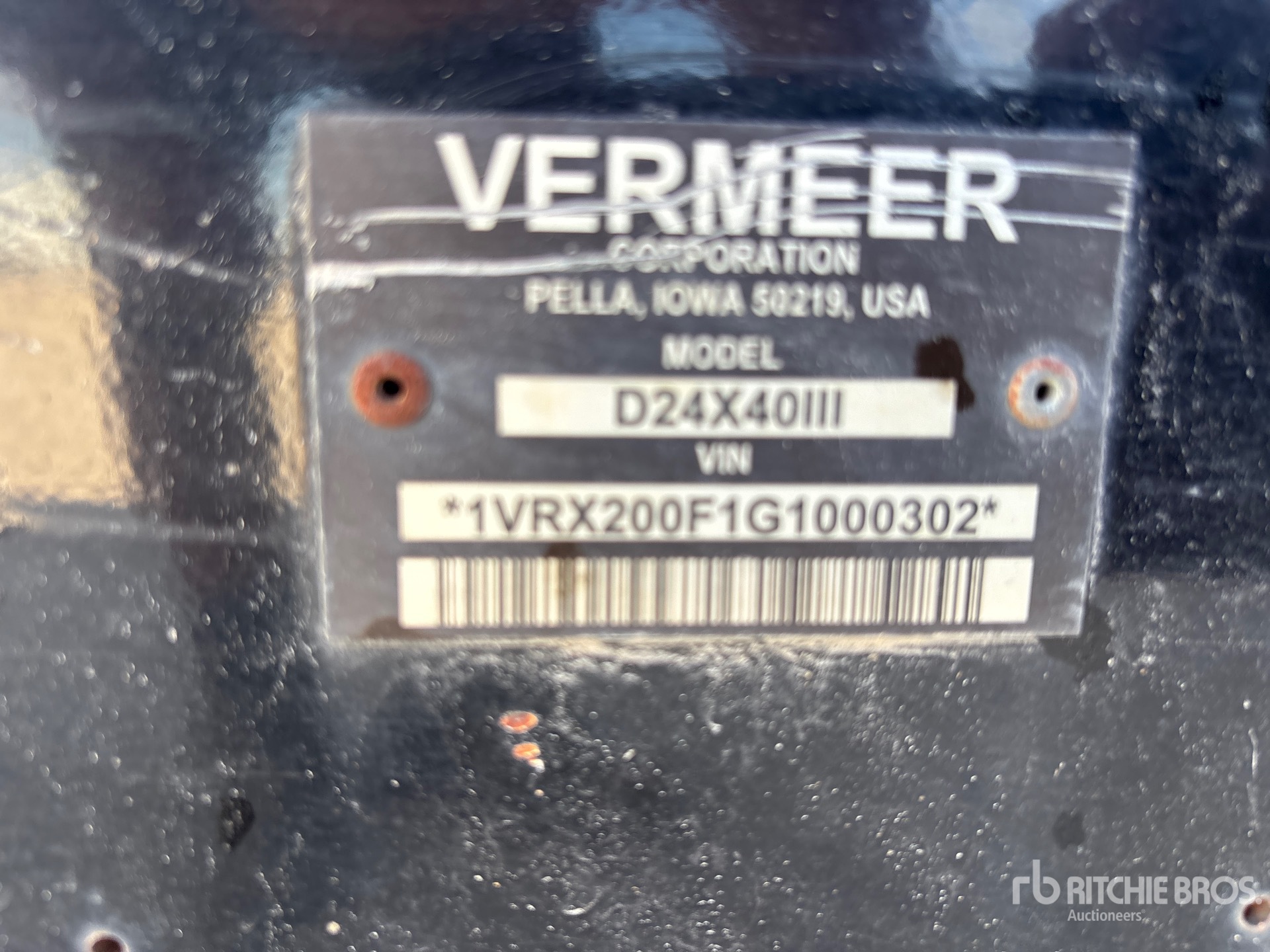 2016 Vermeer D24X40III