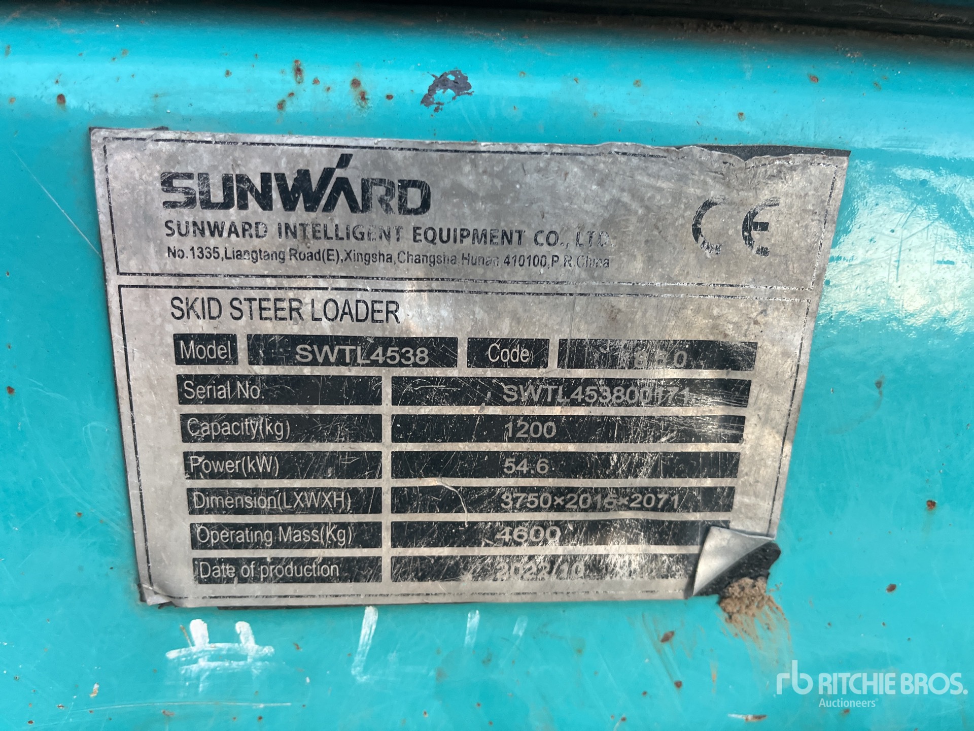 2022 Sunward SWTL4538