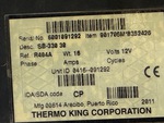 General Appearance with Refrigeration Unit Serial Number