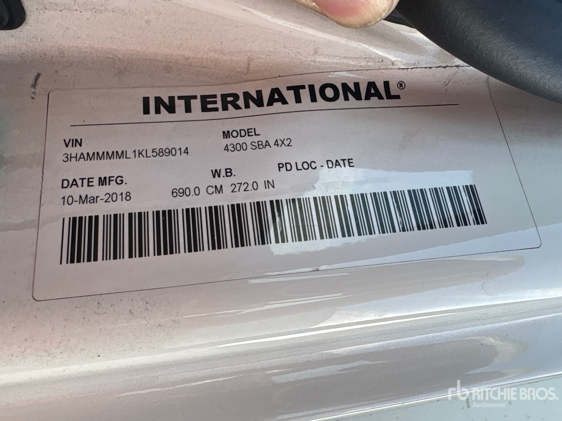 2019 International 4300