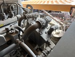 Engine with Air Compressor