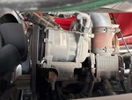 Engine with A/C Compressor