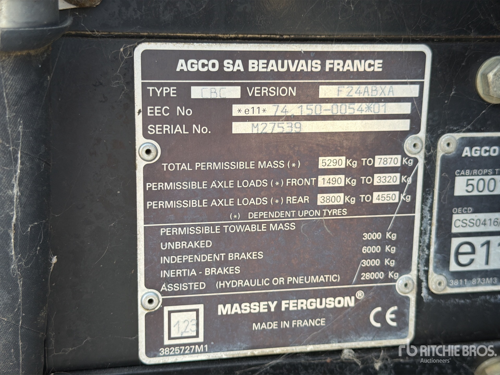 2003 Massey Ferguson 4345