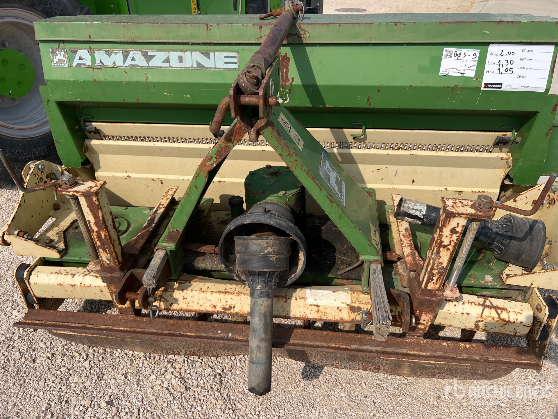 Amazone 1600 mm 3-Point Herse Rotative  ...