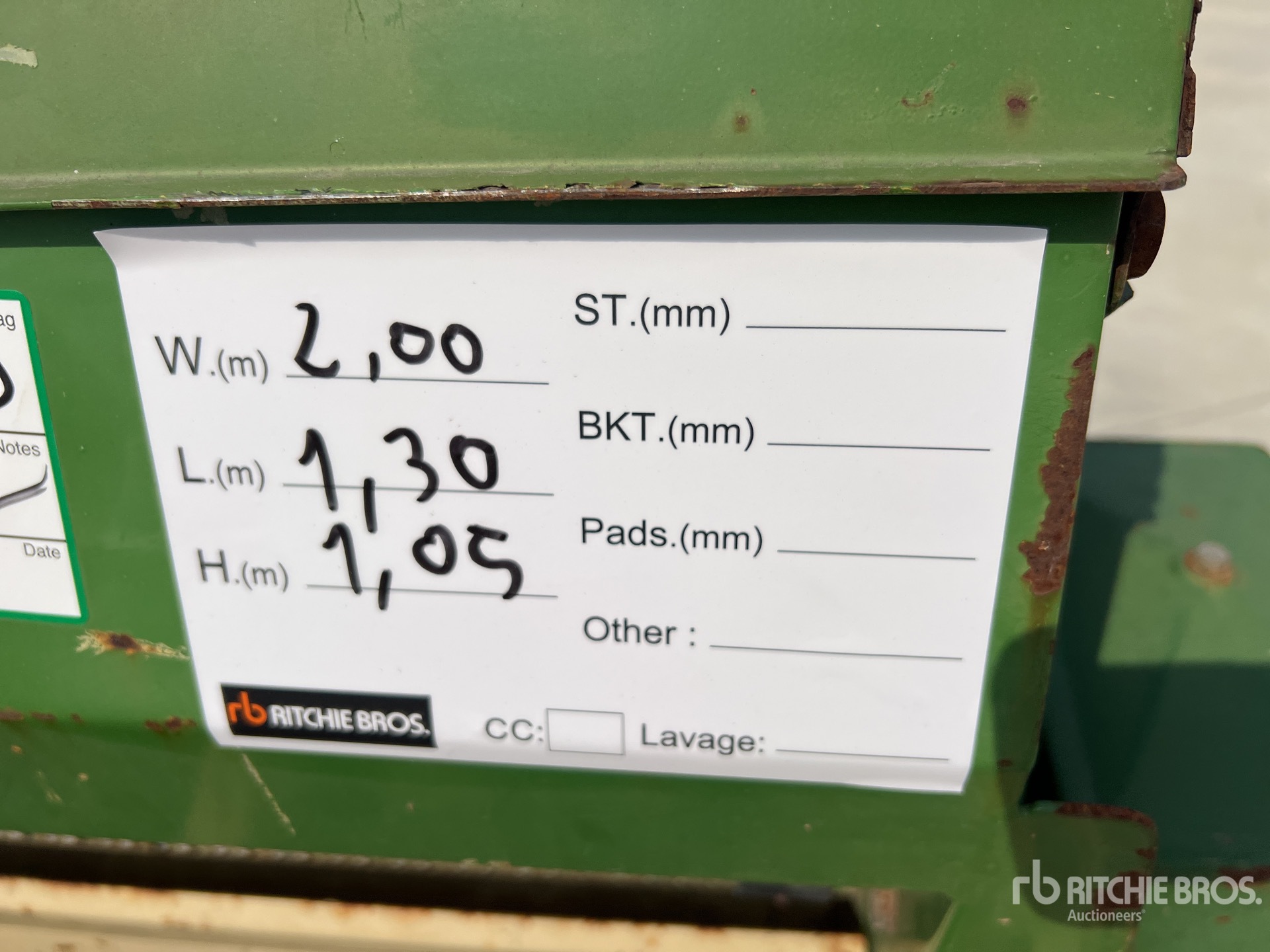 Amazone 1600 mm 3-Point Herse Rotative  ...