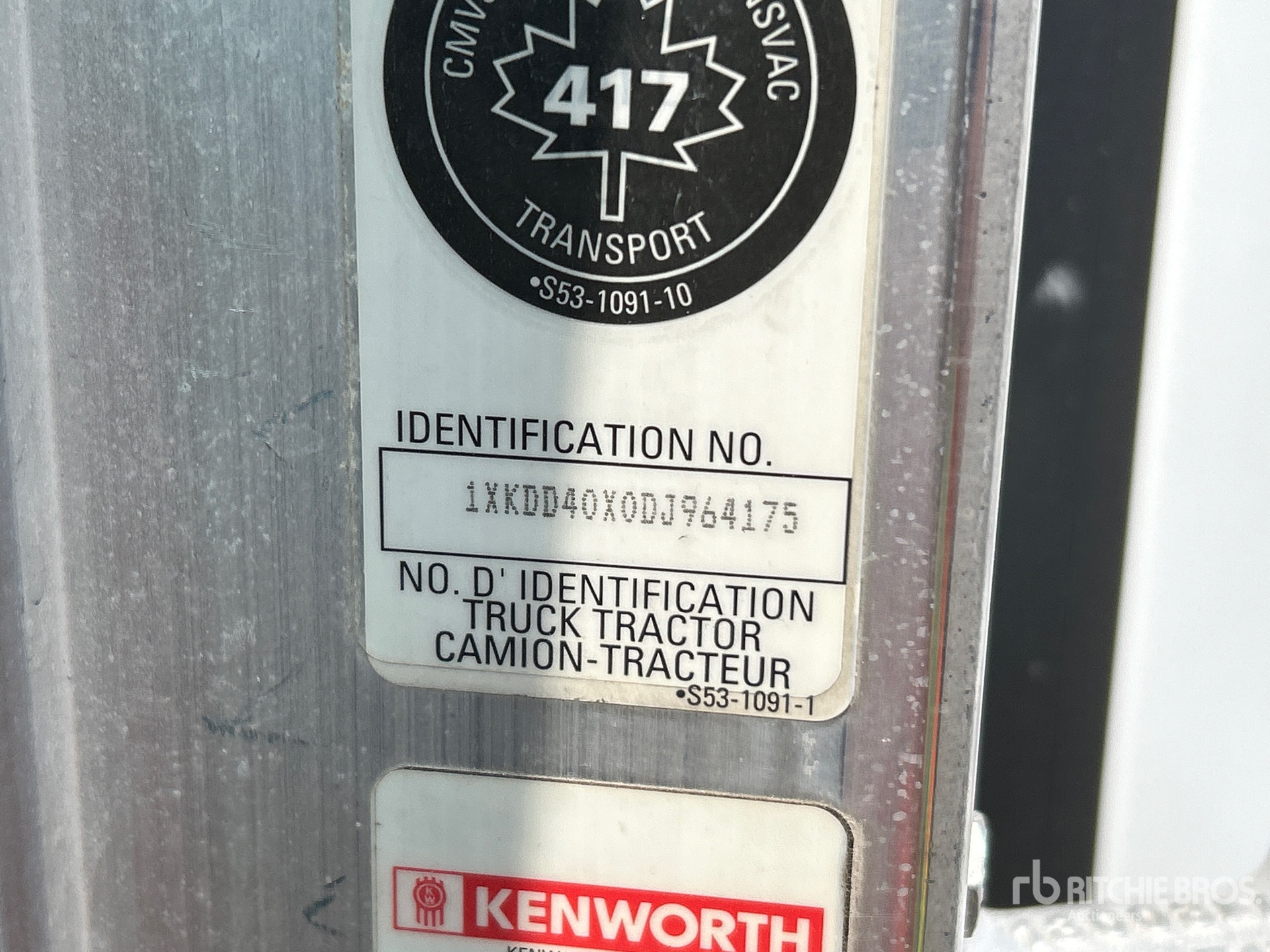 2013 Kenworth T800