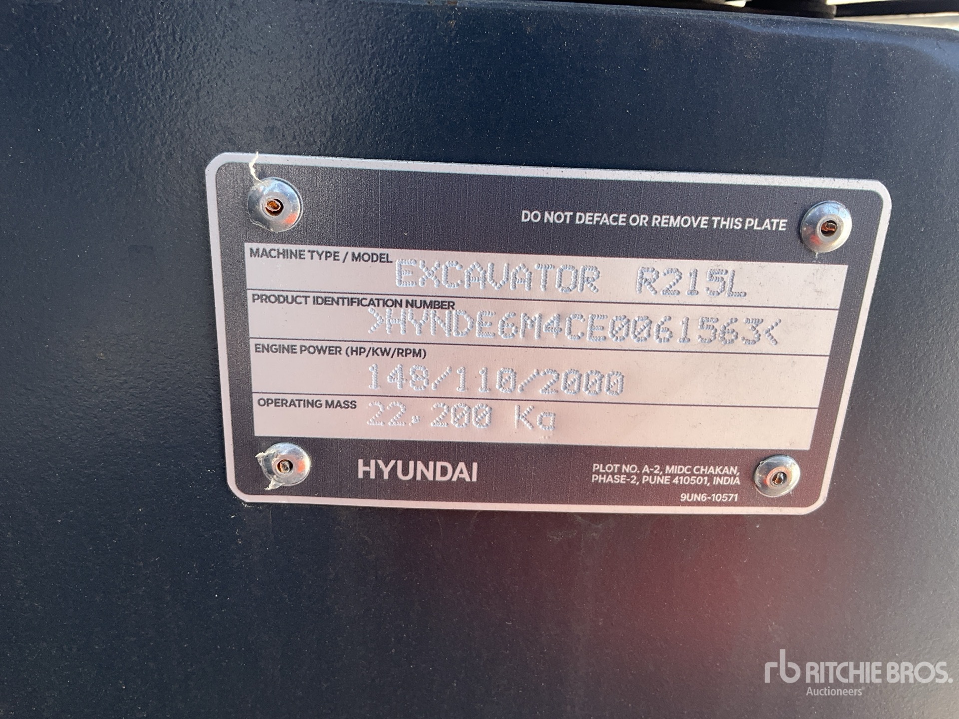 2026 Hyundai R215L