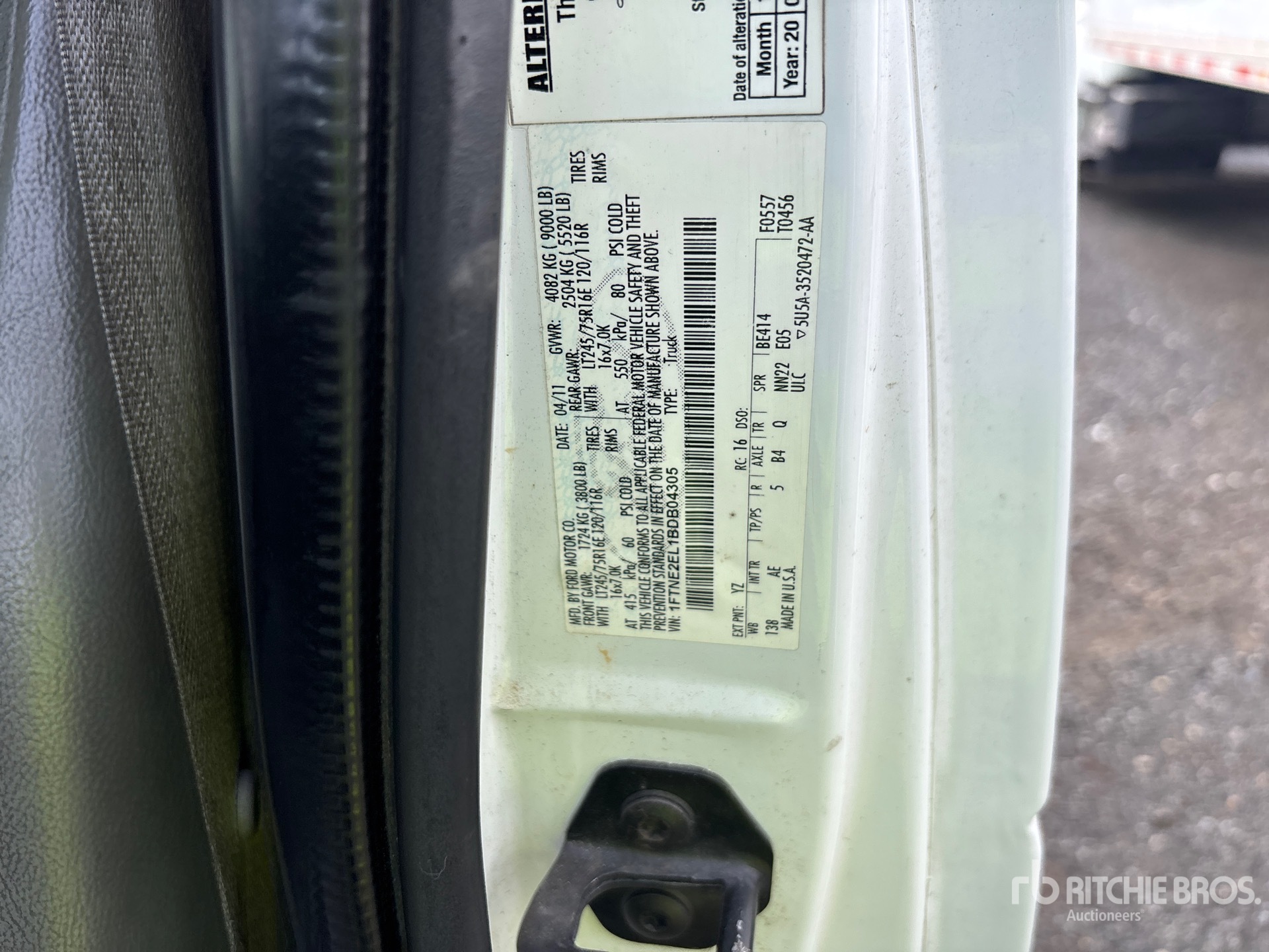 2011 Ford E-250