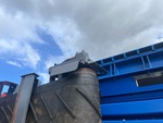 Chassis with Discharge Conveyor Drive Motor