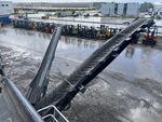 Chassis with Discharge Conveyor Condition