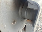 Undercarriage with Left Track Tensioner