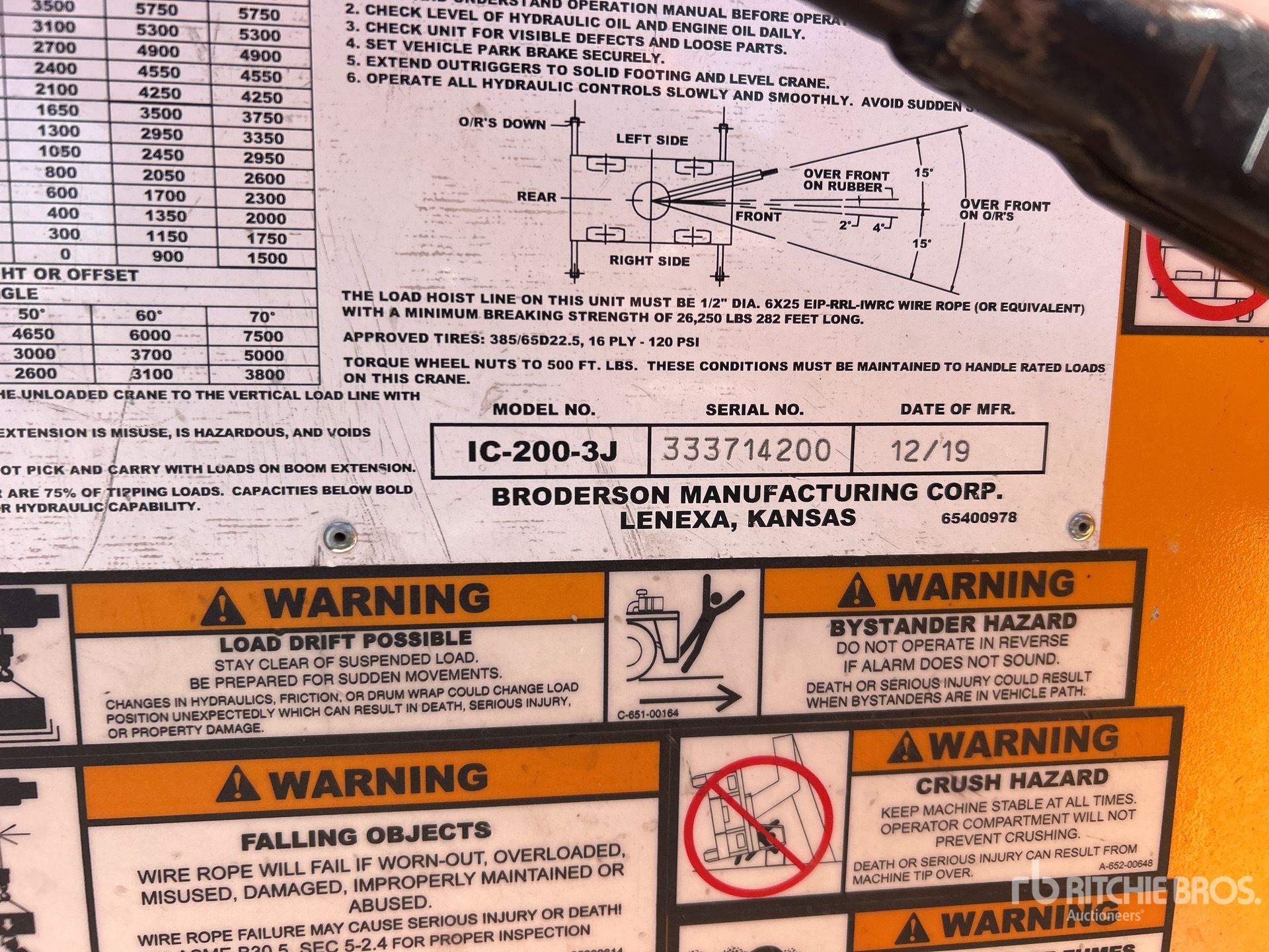 2019 Broderson IC-200-3J