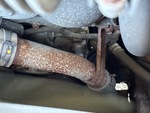 Engine with A/C Compressor