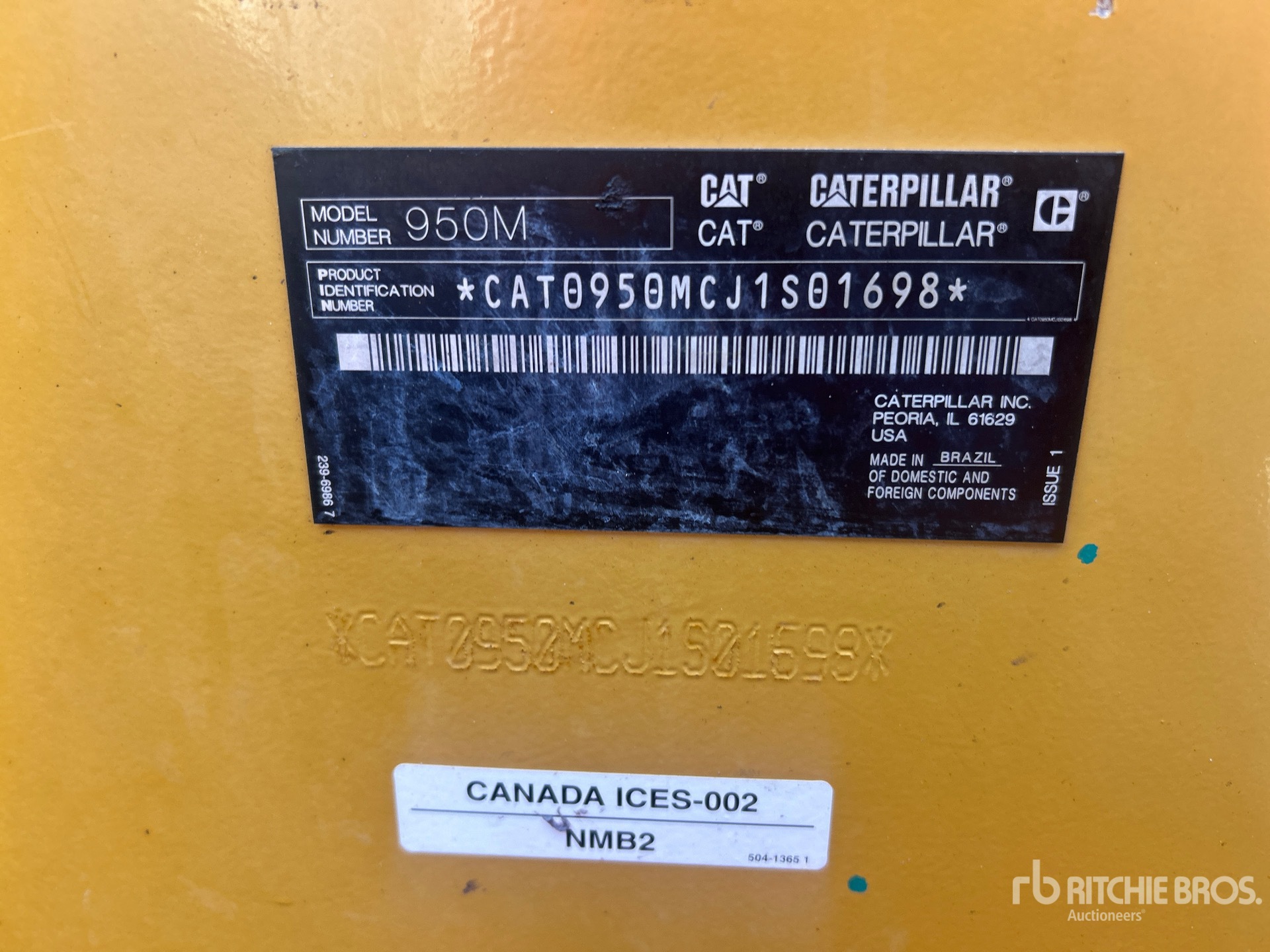 2018 Caterpillar 950M