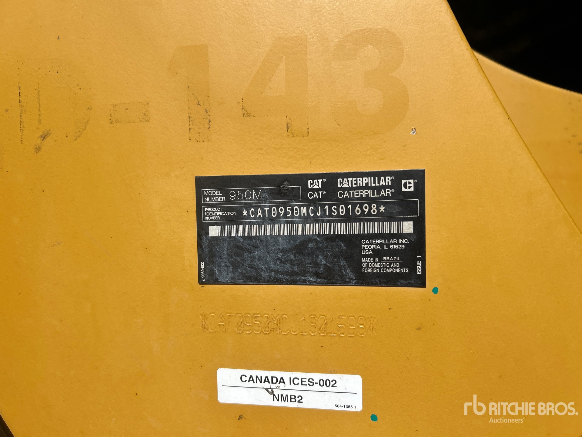 2018 Caterpillar 950M