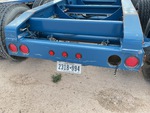 Trailer Chassis with Brake Lights Functional