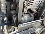 Engine with A/C Compressor