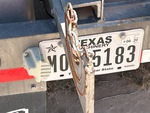 Chassis with Feu de plaque d'immatriculation fonctionnel