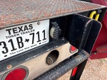 Trailer Chassis with License Plate Light Functional