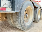 Trailer Chassis with Tire Condition