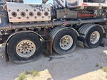 Trailer Chassis with Tire Condition