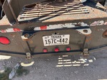 Trailer Chassis with License Plate Light Functional