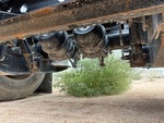 Trailer Chassis with Axle Condition