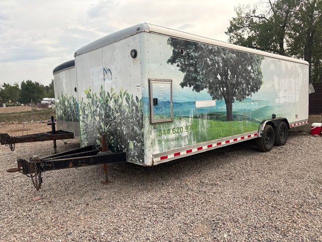 2009 Wells Cargo 24 ft T/A Enclosed Trailer