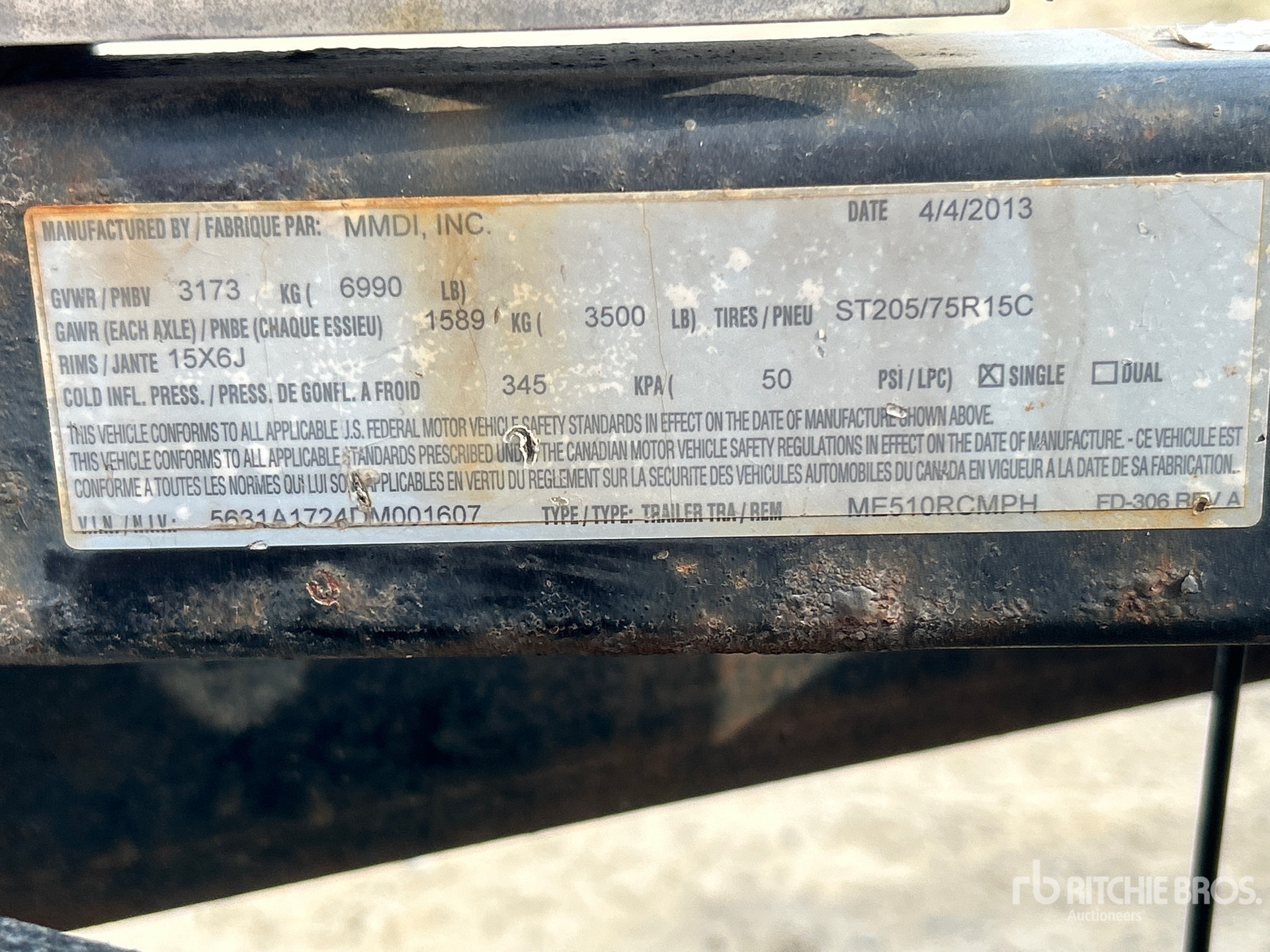 2013 Mmdi 510RCMPH