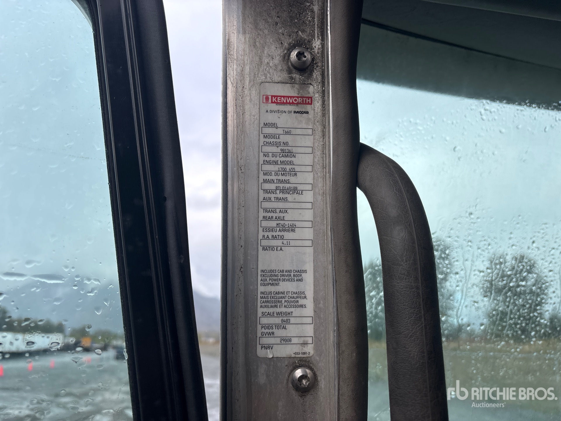 2016 Kenworth T600