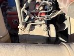 Engine with A/C Compressor