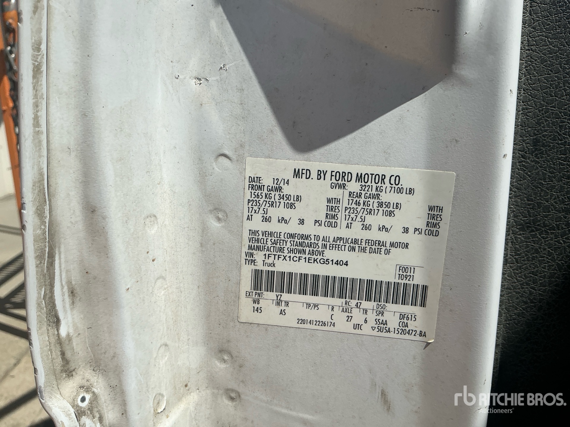 Photo of a 2014 Ford F-150
