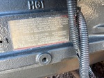 Engine with Emission Label