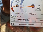 General Appearance with Hour Meter / Odometer