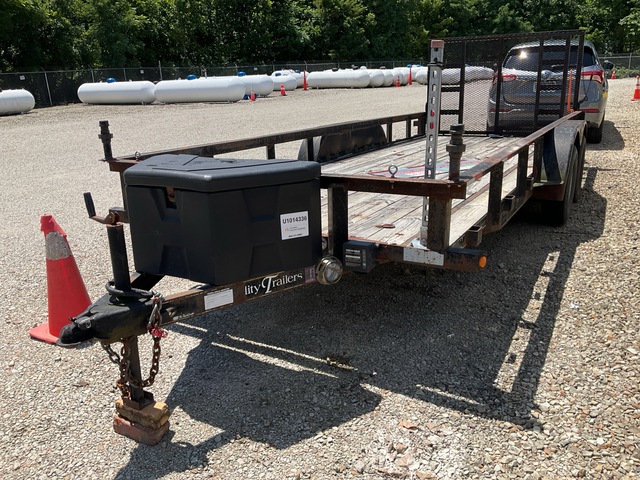 2012 Quality Steel  18 ft T/A Utility Trailer