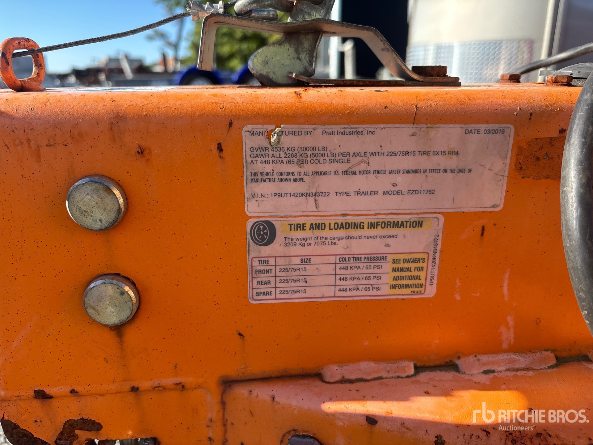 2019 Pratt EZD11762