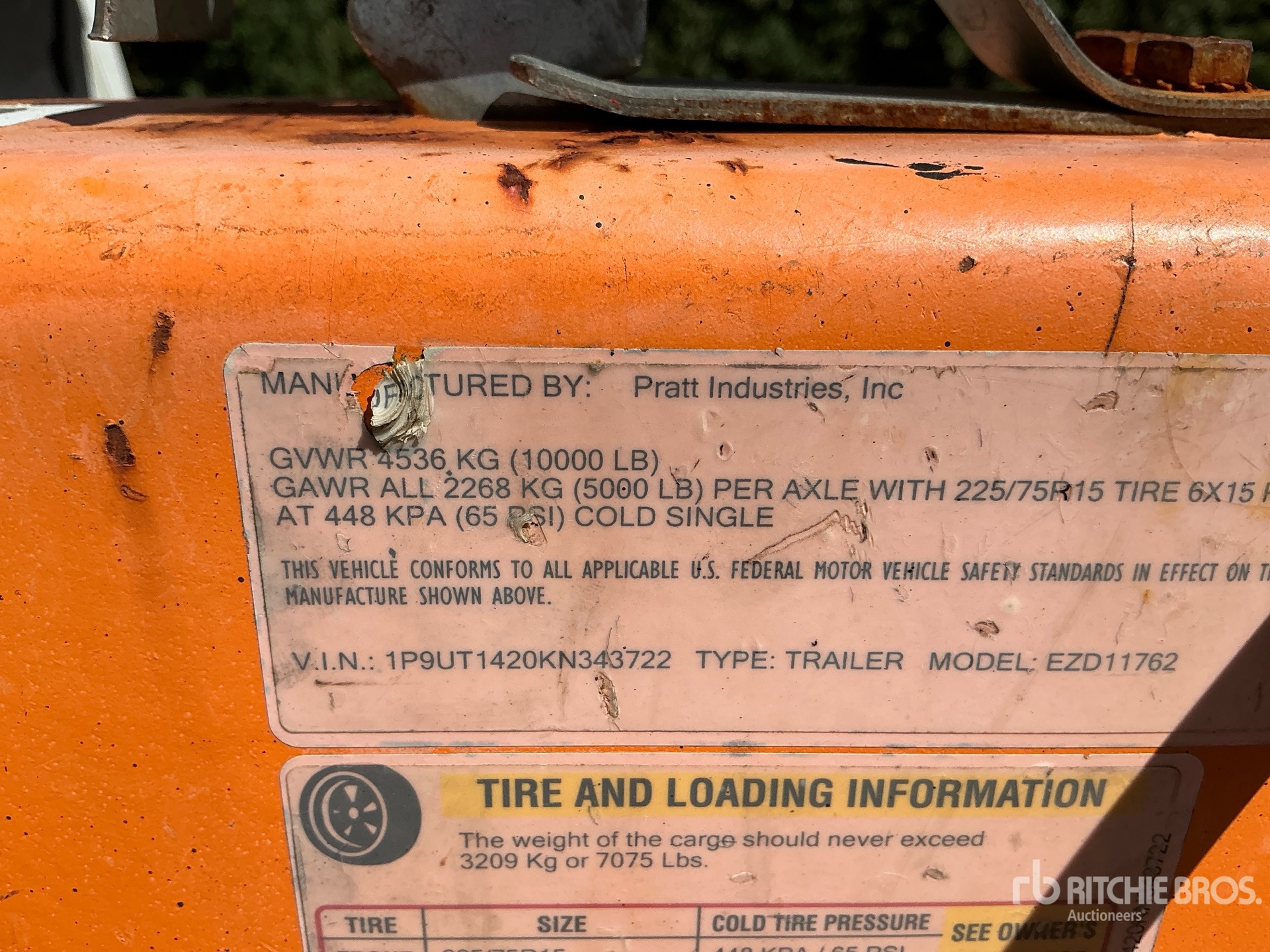 2019 Pratt EZD11762