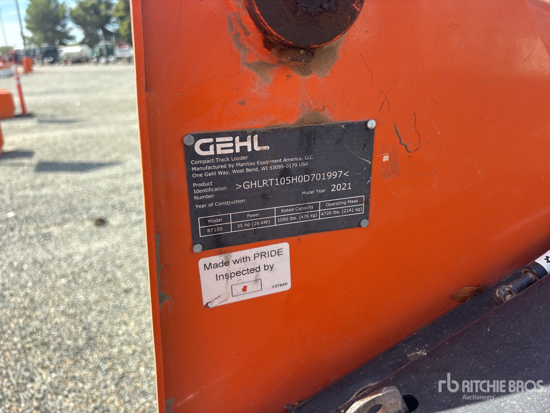 Gehl RT105