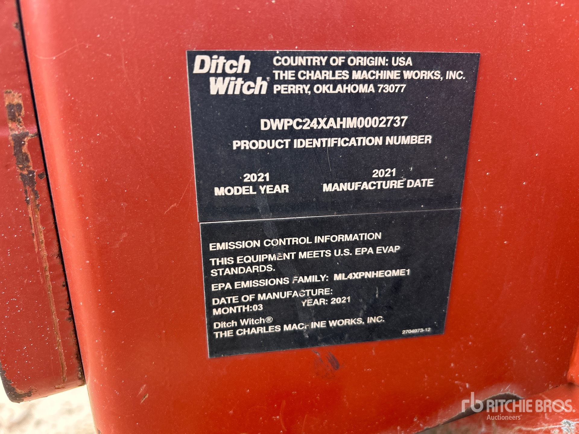 2021 Ditch Witch C24X