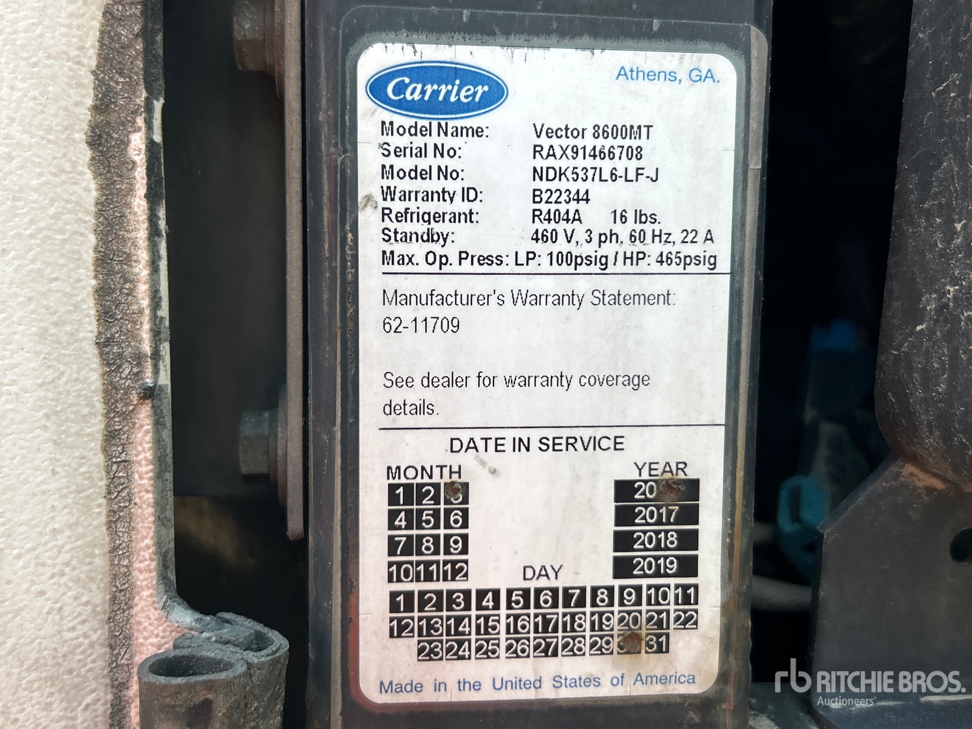2017 Great Dane ECM-1113-12053