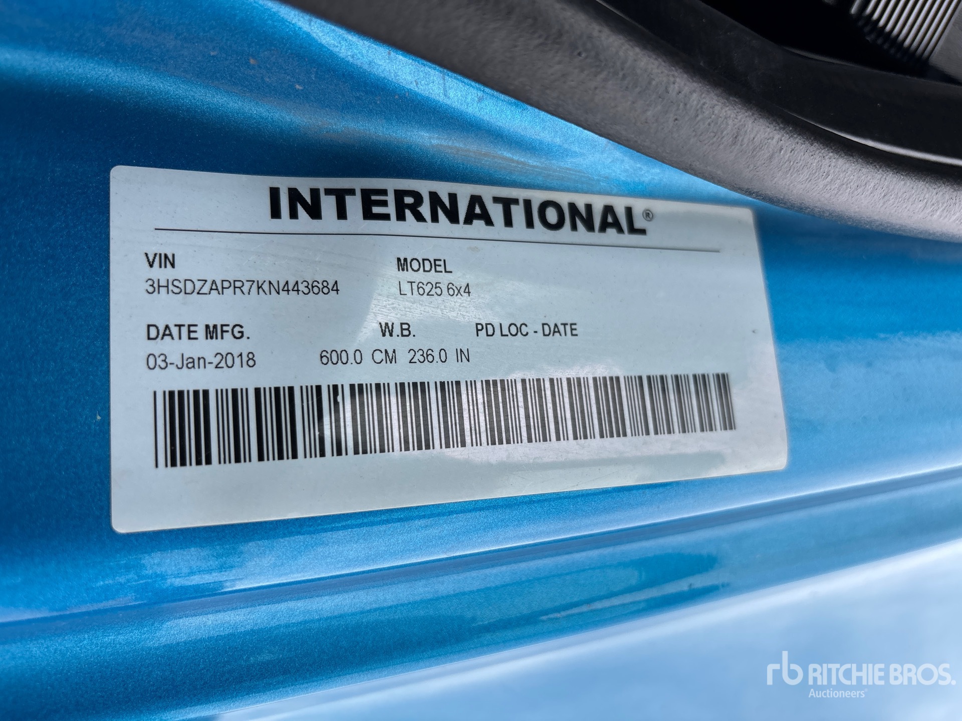 2019 International LT625